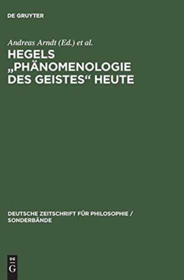 Hegels "Phanomenologie des Geistes" heute : 8
