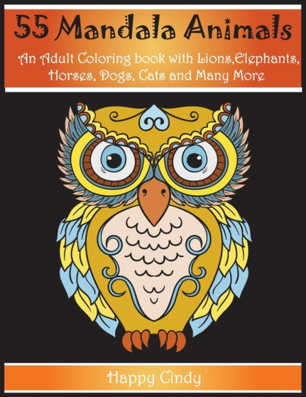 140 Mandala Coloring Book for Adults : Relaxation Coloring Pages for Meditation and Happiness by Happy Cindy - Paperback