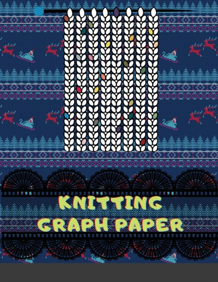 Knitting Graph Paper : Knitters Design Journal Grid Notebook by Pers Max - Paperback