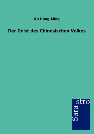 Der Geist Des Chinesischen Volkes Der Geist Des Chinesischen Volkes