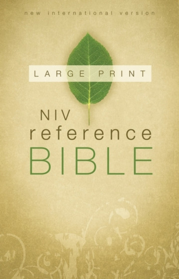 NIV Reference Bible Large Print Hardcover