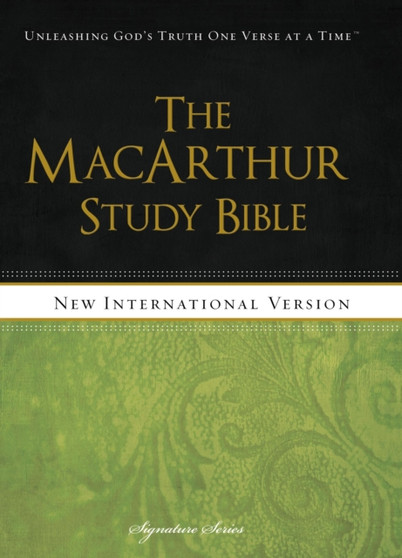NIV, The MacArthur Study Bible, Hardcover : Holy Bible, New International Version