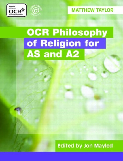 Philosophy of Religion for AS and A2