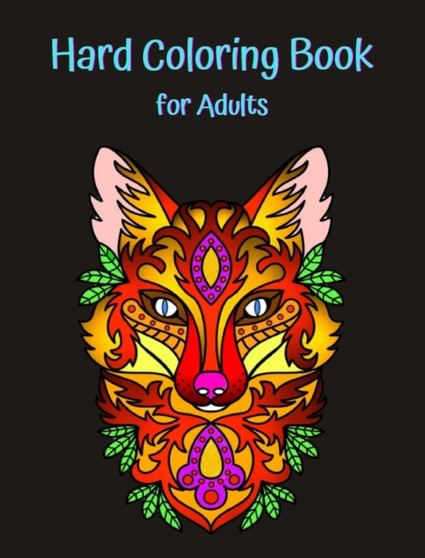 Hard Coloring Book for Adults by Snow Thome - Hardback