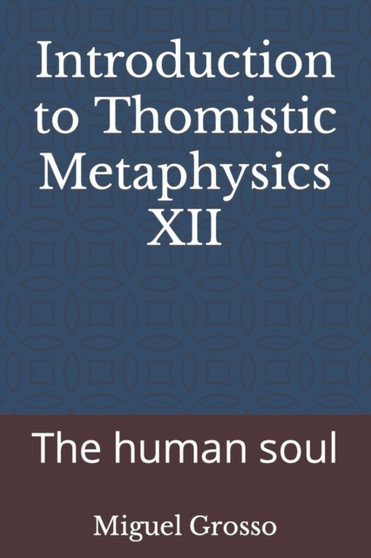 Introduction to Thomistic Metaphysics XII : The human soul