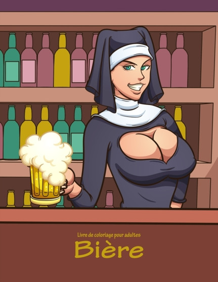 Livre de coloriage pour adultes Biere 1 : 1 by Nick Snels - Paperback