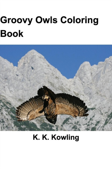 Groovy Owls Coloring Book by K K Kowling - Paperback