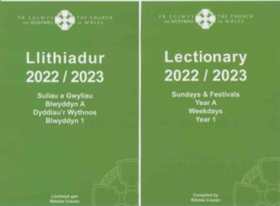 Llithiadur yr Eglwys yng Nghymru 2022-2023 / Church in Wales Lectionary 2022-2023
