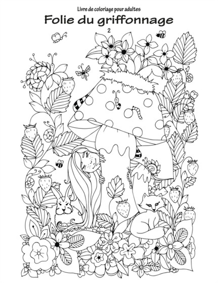 Livre de coloriage pour adultes Folie du griffonnage 2 : 2 by Nick Snels - Paperback