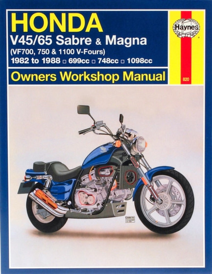 Honda V45/65 Sabre & Magna (82 - 88) Haynes Repair Manual by Haynes Publishing - Paperback