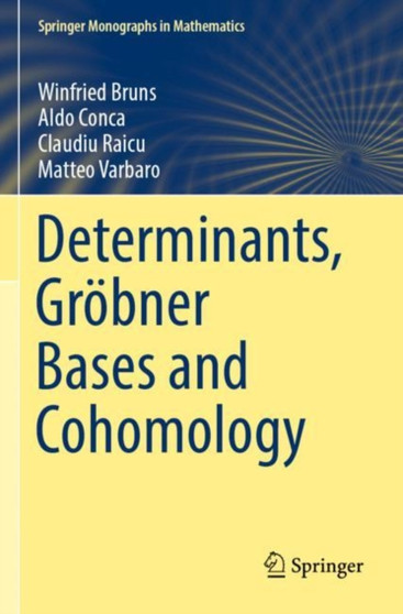 Determinants, Grobner Bases and Cohomology by Winfried Bruns - Paperback