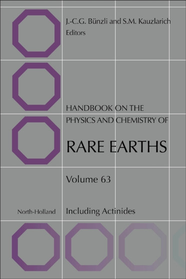 Handbook on the Physics and Chemistry of Rare Earths : Volume 63 by Jean-Claude G. Switzerland) Bunzli - Hardback