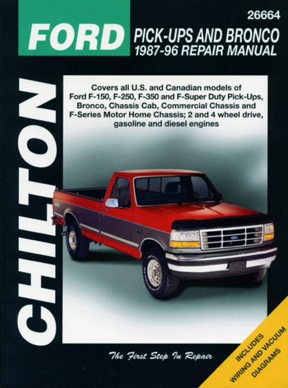 Ford Pick-ups & Bronco ('80- '96) (Chilton) by Haynes Publishing - Paperback