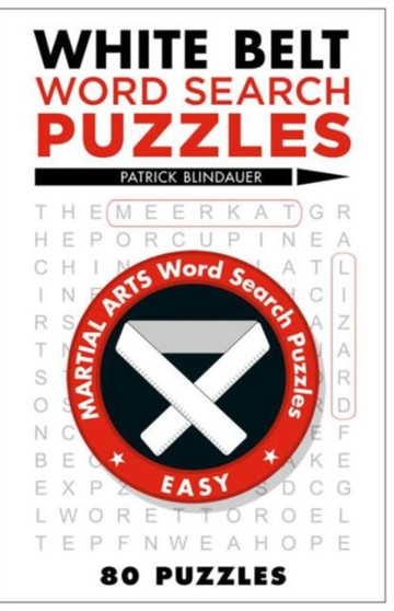 White Belt Word Search Puzzles by Patrick Blindauer - Paperback
