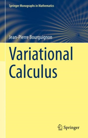 Variational Calculus by Jean-Pierre Bourguignon - Paperback
