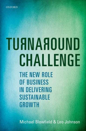 Turnaround Challenge : Business and the City of the Future by Michael Blowfield - Hardback