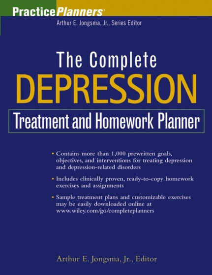 The Complete Depression Treatment and Homework Planner by David J. Berghuis - Paperback