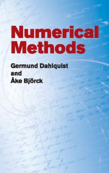 Numerical Methods by Germund Dahlquist - Paperback