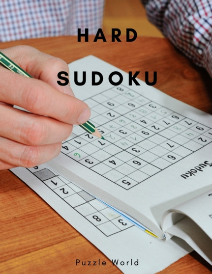 Hard Sudoku - Brain Game for Adults by Puzzle World - Paperback