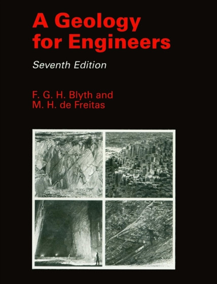 A Geology for Engineers by F.G.H. Blyth - Paperback