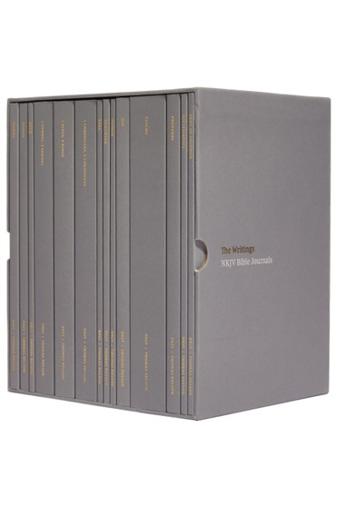NKJV Bible Journals - The Writings Box Set : Holy Bible, New King James Version