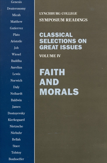 Faith and Morals : Genesis, Deuteronomy, Micah