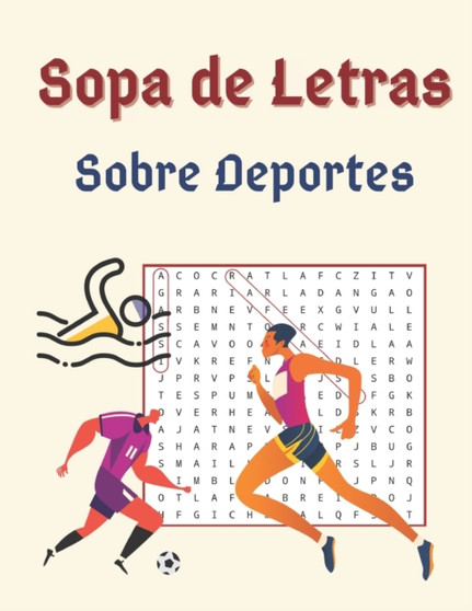 Sopa de Letras Sobre Deportes : Sports Word Search in Spanish by Outdoor Words Publications - Paperback