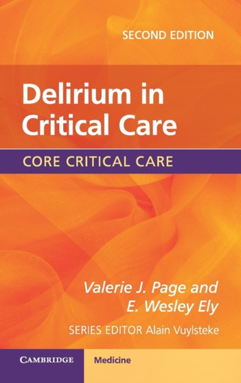 Delirium in Critical Care by Valerie J. Page - Paperback