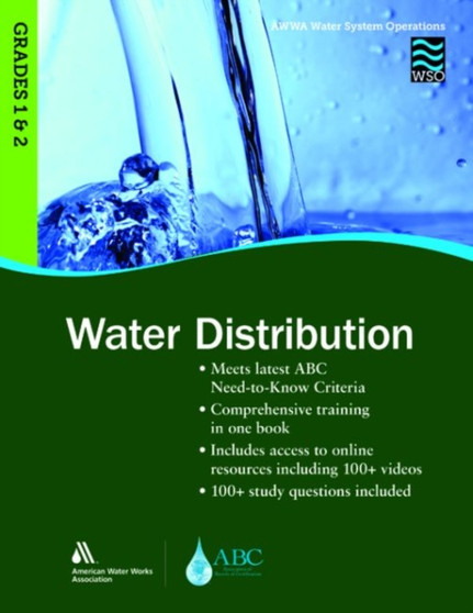 WSO Water Distribution, Grades 1 & 2 by American Water Works Association - Paperback