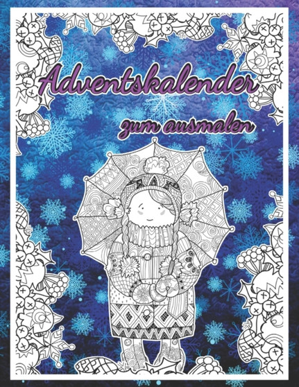Mandala-Adventskalender : fur Erwachsene by Lea Rose - Paperback