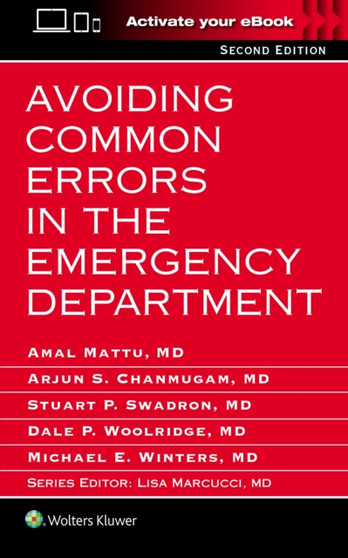 Avoiding Common Errors in the Emergency Department by Amal Mattu - Paperback