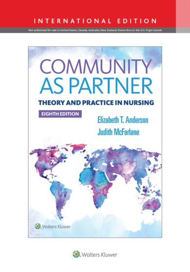 Community As Partner : Theory and Practice in Nursing by Elizabeth Anderson - Paperback