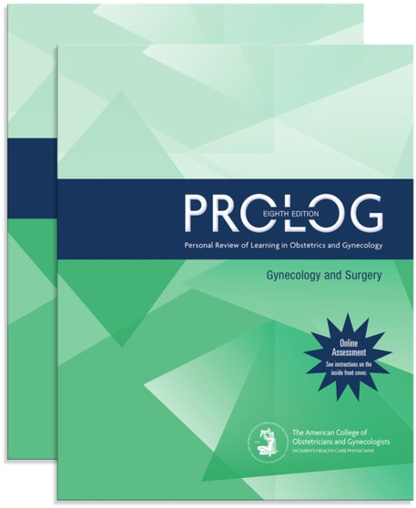 PROLOG: Gynecology and Surgery (Pack/Assessment & Critique) by American College of Obstetricians and Gynecologists - Paperback