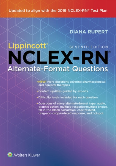 Lippincott NCLEX-RN Alternate-Format Questions by Diana BSN MSN Rupert - Paperback