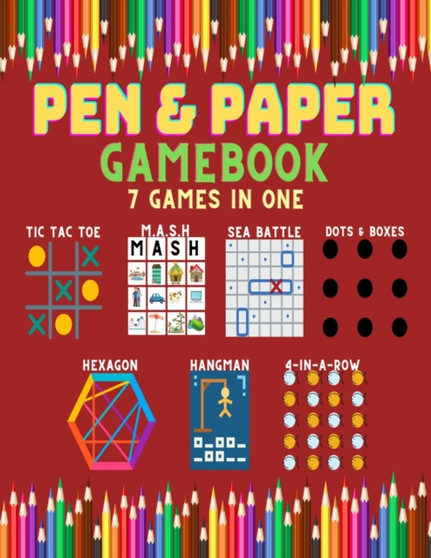 Paper & Pen Game Book : The Big Book of Games by Sweet Precious One - Paperback