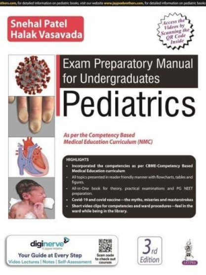 Exam Preparatory Manual for Undergraduates: Pediatrics by Patel Snehal - Paperback