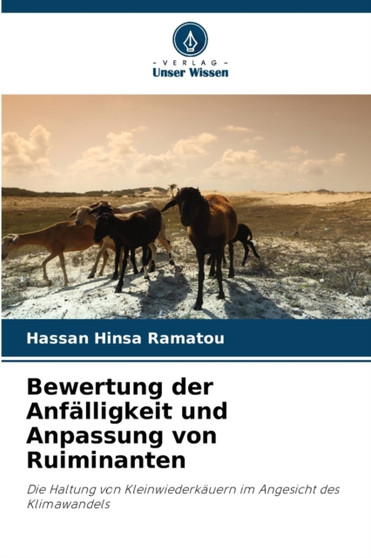 Bewertung der Anfalligkeit und Anpassung von Ruiminanten by Hassan Hinsa Ramatou - Paperback