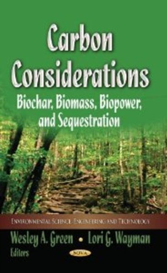 Carbon Considerations : Biochar, Biomass, Biopower & Sequestration by Wesley A Green - Hardback