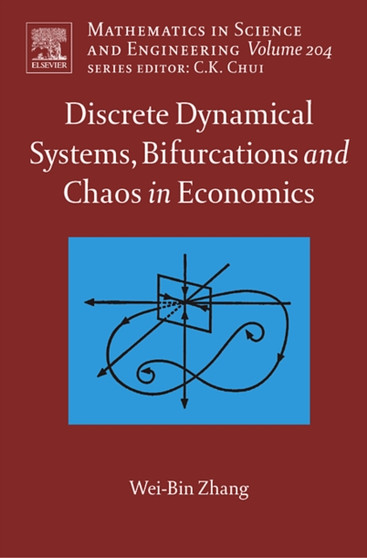 Discrete Dynamical Systems, Bifurcations and Chaos in Economics : Volume 204 by Wei-Bin Zhang - Hardback