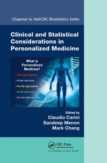 Clinical and Statistical Considerations in Personalized Medicine by Claudio Carini - Paperback