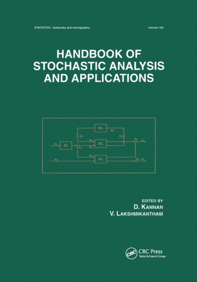 Handbook of Stochastic Analysis and Applications by D. Kannan - Paperback