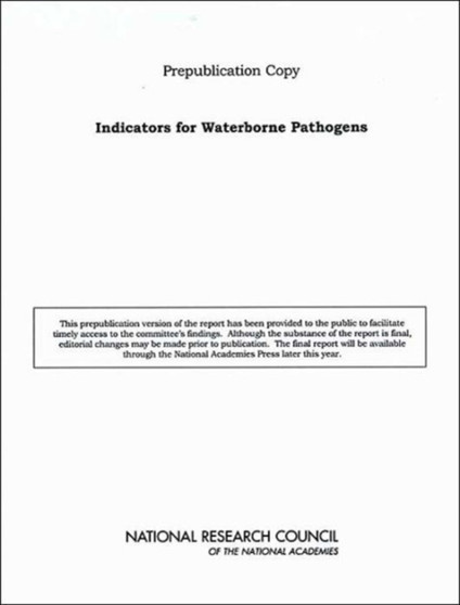 Indicators for Waterborne Pathogens by National Research Council - Paperback
