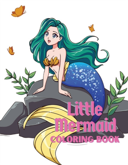 Little mermaid coloring book : Coloring book for kids. by Somnic - Paperback