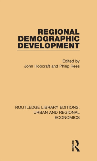 Regional Demographic Development by John Hobcraft - Hardback