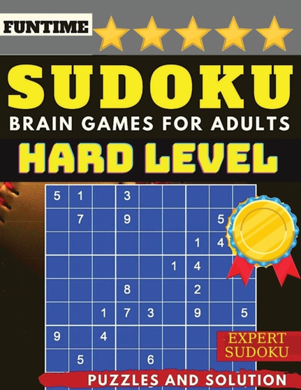 Sudoku Time : Hard Sudoku Puzzles Book for Adults by Expert Sudoku - Paperback