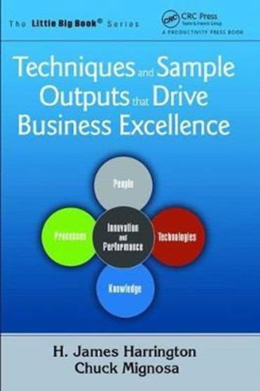 Techniques and Sample Outputs that Drive Business Excellence by H.James Harrington - Hardback