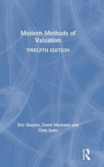 Modern Methods of Valuation by Eric Shapiro - Hardback