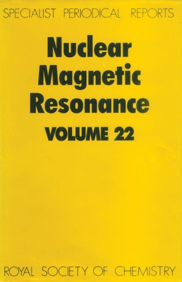 Nuclear Magnetic Resonance : Volume 22 : Volume 22 by G A Webb - Hardback