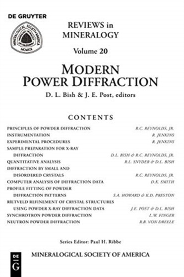 Modern Powder Diffraction by David L. Bish - Paperback