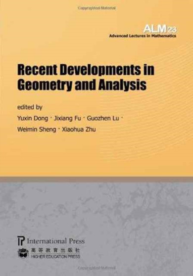 Recent Developments in Geometry and Analysis by Yuxin Dong - Paperback